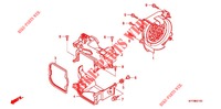 ENGINE COOLING FAN COVER для Honda SCOOPY 110 VIVID ME 2012