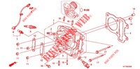 CYLINDER HEAD для Honda SCOOPY 110 2012