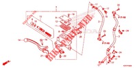 FRONT BRAKE MASTER CYLINDER для Honda SH 125 ABS D 4ED 2020