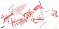 SIDE COVERS для Honda GL 1800 GOLD WING TOUR DCT, RED 2020