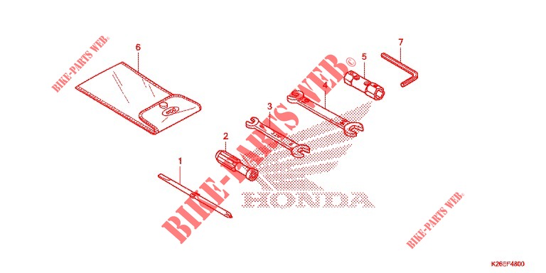TOOL для Honda MSX 125 SPECIAL 2020