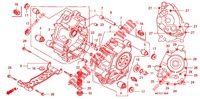 CRANKCASE   для Honda SILVER WING 600 ABS 2009