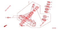 STEERING STEM  для Honda CROSSTOURER 1200 DCT 2013
