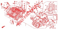 CRANKCASE (VFR1200XD) для Honda CROSSTOURER 1200 DCT 2012