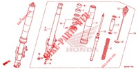 FRONT FORK  для Honda CROSSTOURER 1200 DL 2014