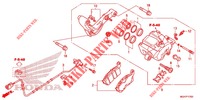 REAR BRAKE CALIPER  для Honda CROSSTOURER 1200 DL 2015