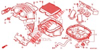 AIR CLEANER  для Honda CROSSTOURER 1200 DCT RED 2016