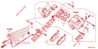 REAR BRAKE CALIPER  для Honda CROSSTOURER 1200 DCT RED 2016