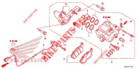REAR BRAKE CALIPER  для Honda CROSSTOURER 1200 DCT 2015
