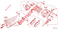 REAR BRAKE CALIPER  для Honda CROSSTOURER 1200 DCT 2015