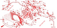 RADIATOR  для Honda CROSSTOURER 1200 DCT ABS RED 2016