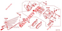 REAR BRAKE CALIPER  для Honda CROSSTOURER 1200 DCT ABS 2015