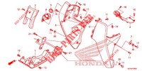 FRONT COVER/LEG SHIELD  для Honda NBC 110 2013
