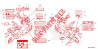 CAUTION LABEL   для Honda X ADV 750 -3ED- 2021