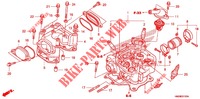 CYLINDER HEAD   для Honda FOURTRAX 500 FOREMAN RUBICON Hydrostatic CAMO 2011