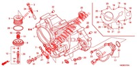 FRONT CRANKCASE COVER  для Honda FOURTRAX 500 FOREMAN RUBICON Hydrostatic CAMO 2011