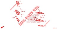 FOOTREST для Honda PCX 125 2019