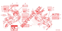 CAUTION LABEL для Honda X ADV 750 LOWER 2023