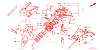REAR FENDER  для Honda X ADV 750 LOWER 2022