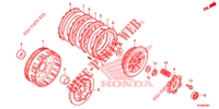 CLUTCH для Honda DREAM 125 2019