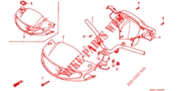 HANDLEBAR для Honda 50 SUPER DIO front brake drum 1991
