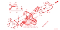 SAT NAV ANTENNA   BRACKET для Honda GL 1800 GOLD WING ABS NAVI RED 2015