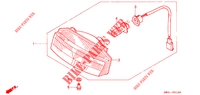 HEADLIGHT для Honda 50 DIO SR front brake drum, SPECIAL EDITION 1990