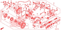 FRONT FINAL GEAR для Honda FOURTRAX 500 FOREMAN RUBICON Power Steering 2013