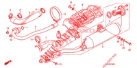 EXHAUST MUFFLER для Honda FOURTRAX 500 FOREMAN 4X4 Power Steering 2011