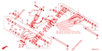 REAR SHOCK & ROCKER ARM для Honda GL 1800 GOLD WING DCT 2019