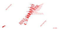 STEERING COLUMN для Honda GL 1800 GOLD WING TOUR WHITE 2020