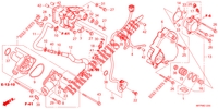 LEFT REAR ENGINE COVER   WATER PUMP для Honda CB 1300 SUPER BOL DOR SP 2023
