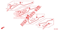     ENSEMBLE ANTENNE/JEU DE CORDONS для Honda GL 1800 GOLD WING TOUR DCT AIRBAG 2020