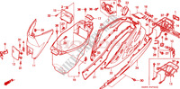 BODY COVER   LUGGAGE BOX   LUGGAGE CARRIER для Honda 50 DIO SR 2000