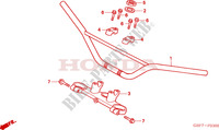 HANDLEBAR для Honda CR 85 R BIG WHEELS 2003