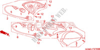 REAR INDICATOR для Honda X8R 50 CROSS SPORT 2001