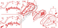 AIR CLEANER (NPS505/6/8/9 ) для Honda ZOOMER 50 2012