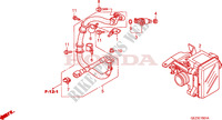 THROTTLE BODY (NPS505/6) для Honda ZOOMER 50 2010
