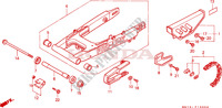 REAR ARM   CHAIN CASE для Honda XR 80 1994