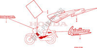 STICKERS для Honda WALLAROO 50 MOPED STANDARD 2000