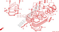 CYLINDER HEAD для Honda FOURTRAX 450 FOREMAN 4X4 Electric Shift 2002