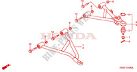 FRONT SUSPENSION ARM (TRX350TM/TE) для Honda FOURTRAX RANCHER 350 4X2 2003