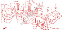 FUEL TANK для Honda FOURTRAX 350 RANCHER 4X4 Electric Shift 2002