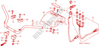 HANDLE PIPE (2) для Honda FOURTRAX RANCHER 350 4X2 2002