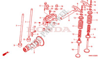 CAMSHAFT для Honda FOURTRAX 350 RANCHER 4X2 2000