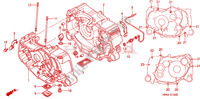 CRANKCASE для Honda FOURTRAX 350 RANCHER 4X4 Electric Shift 2001