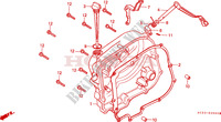 RIGHT CRANKCASE COVER (E/ED/F/G/SD/SW) для Honda CM 125 CUSTOM 1998
