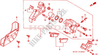 REAR BRAKE CALIPER для Honda XR 400 2000