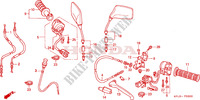 LEVER   SWITCH   CABLE для Honda CB 250 TWO FIFTY 2001