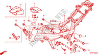 FRAME для Honda CBR 125 TRICOLOR 2010
